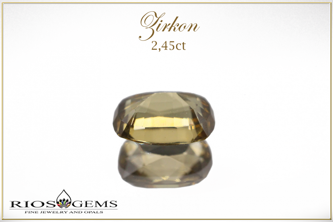 Brauner Zirkon - VS2 - 2,45ct