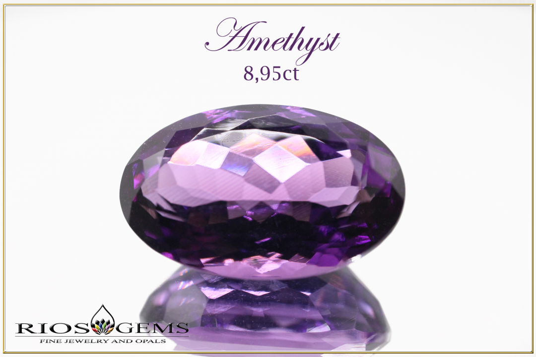 Amethyst - VS1 - 8,95ct