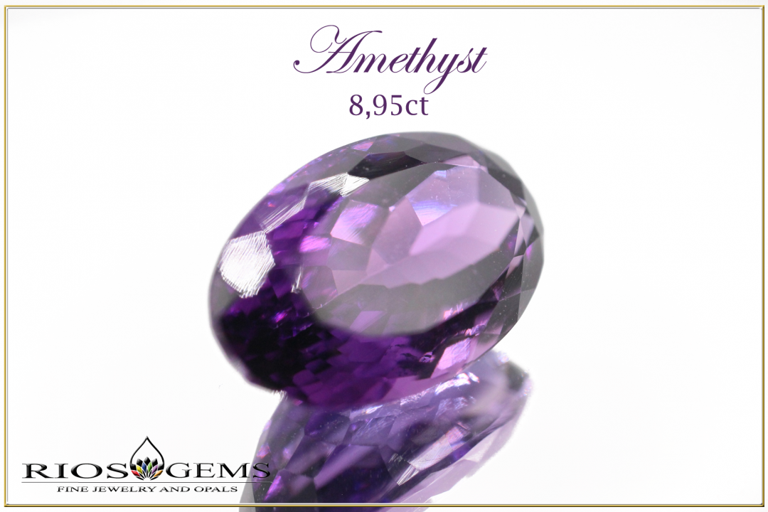 Amethyst - VS1 - 8,95ct