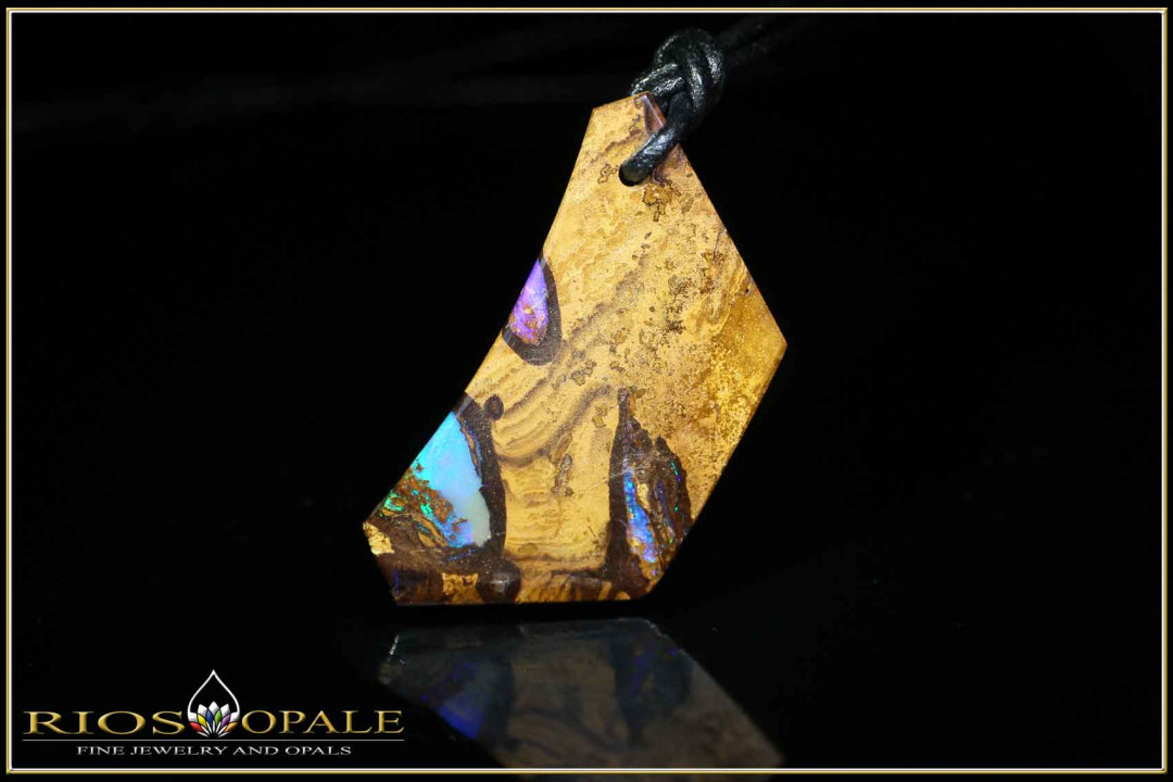 Yowah Boulder Opal Anhänger - 22,04ct