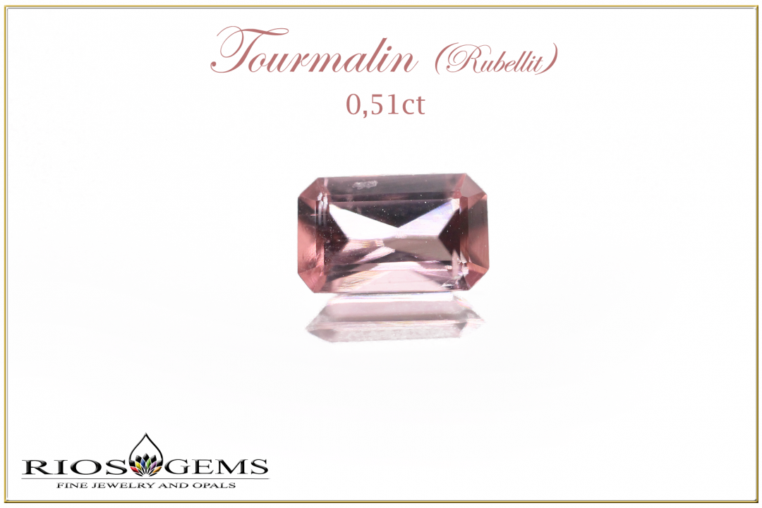 Turmalin (Rubellit) - SI1 - 0,51ct