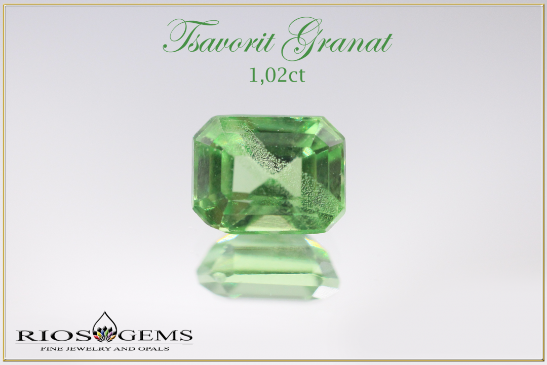 Tsavorit Granat - 1,02ct