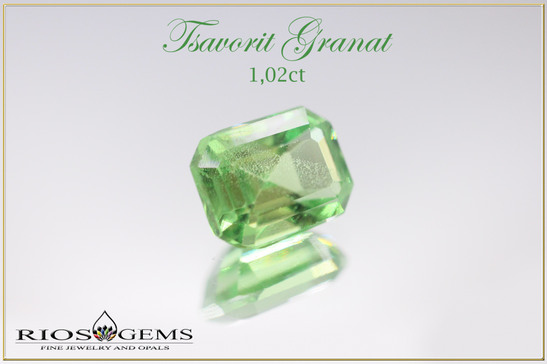 Tsavorit Granat - 1,02ct