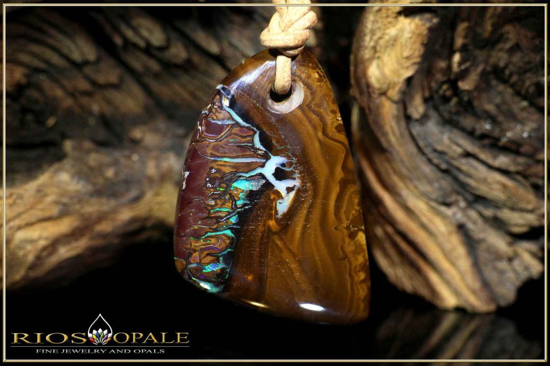 Koroit Boulder Opal Anhänger - 36,30ct