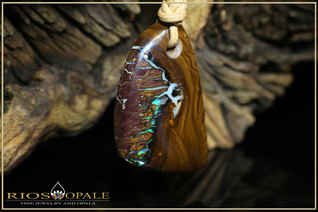 Koroit Boulder Opal Anhänger - 36,30ct