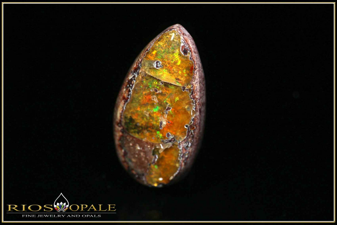 Mexico Matrix Cantera Fire Opal - 18,90ct