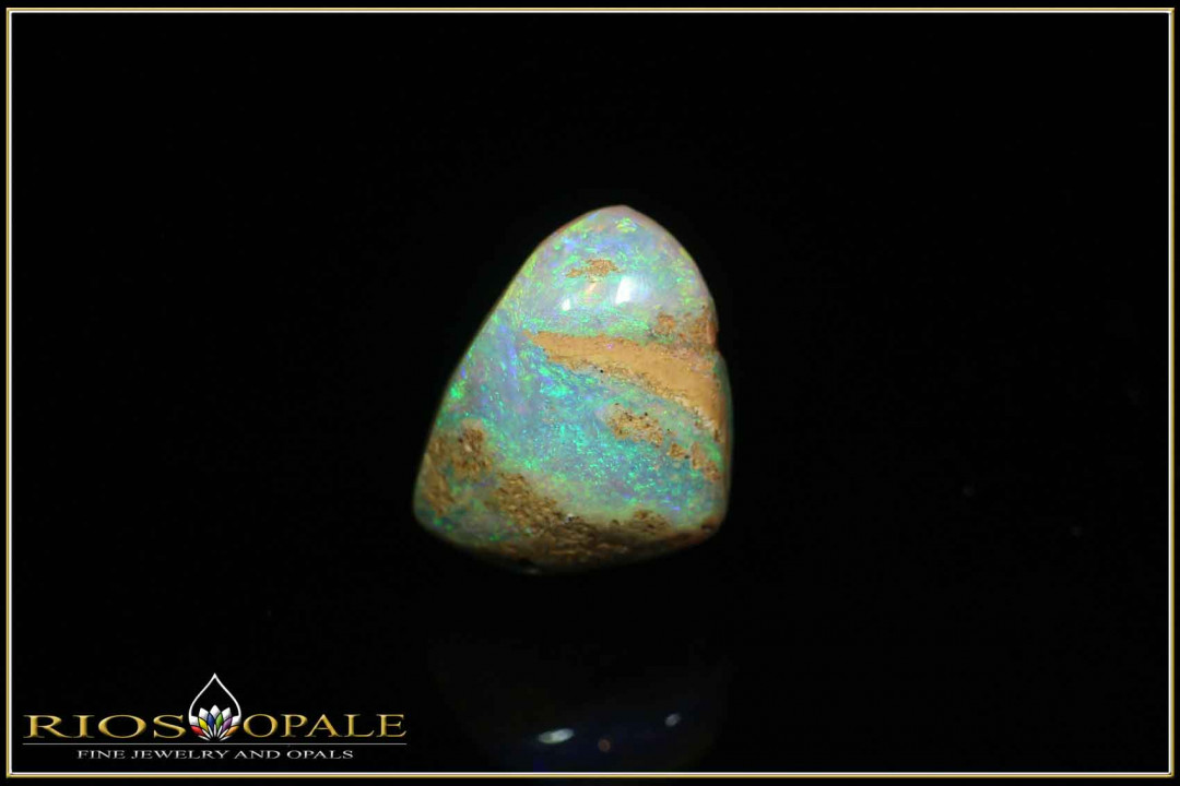 Jundah opalisiertes Holz Boulder Opal - 6,92ct