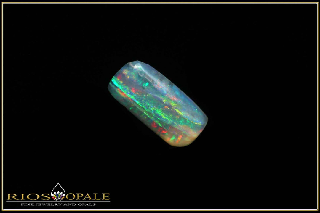 Sehr seltener Tigerstreifen Mintabie Kristall Opal - 1,47ct