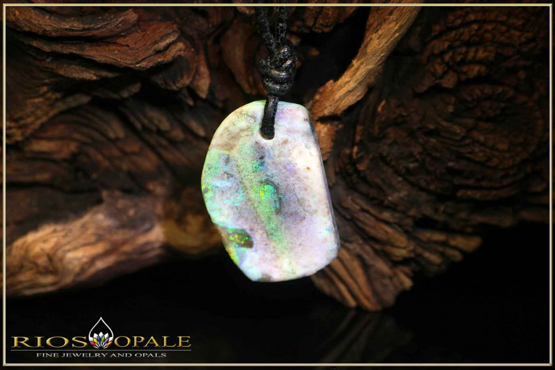 Andamooka opal pendant - 22,50ct