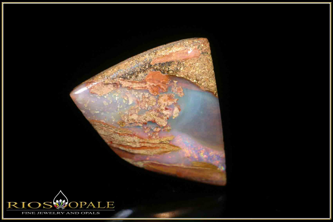 Jundah opalisiertes Holz Boulder Opal - 15,57ct