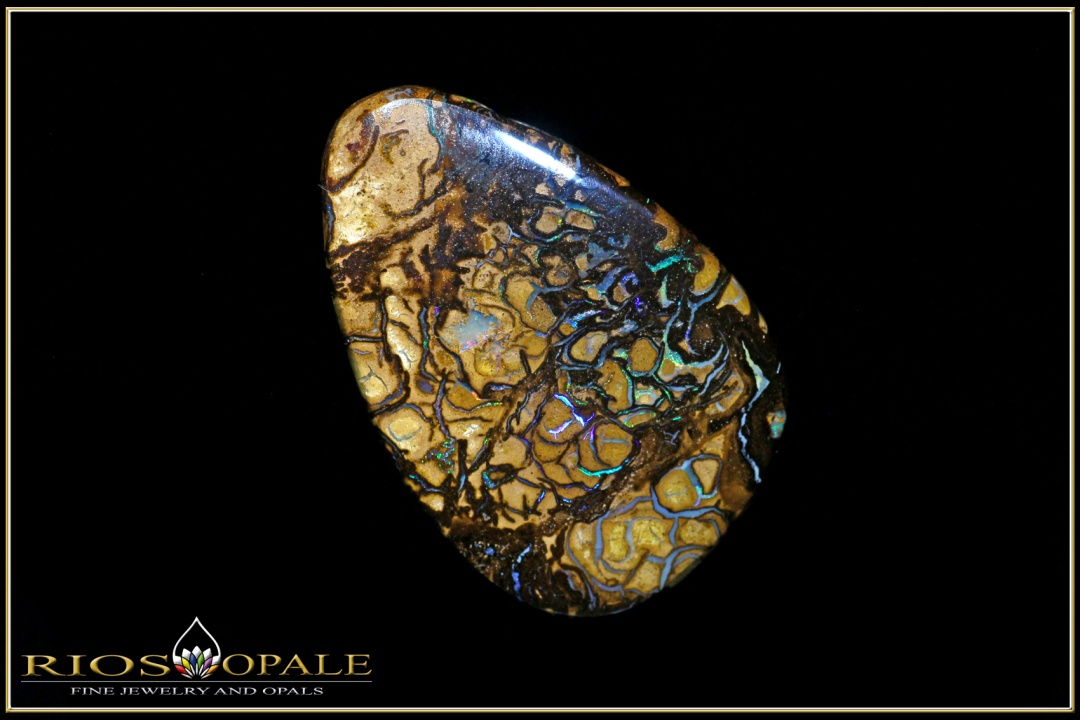 Yowah Boulder Opal seitlich gebohrt - 45,00ct