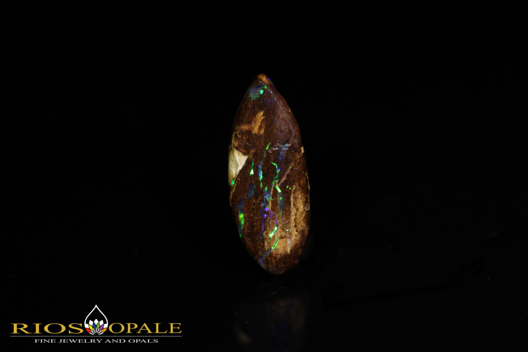 Black Gate Matrix Boulder Opal - 5,36ct